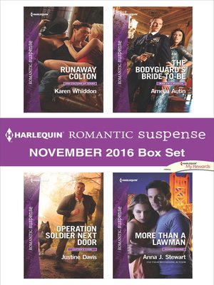 cover image of Harlequin Romantic Suspense November 2016 Box Set